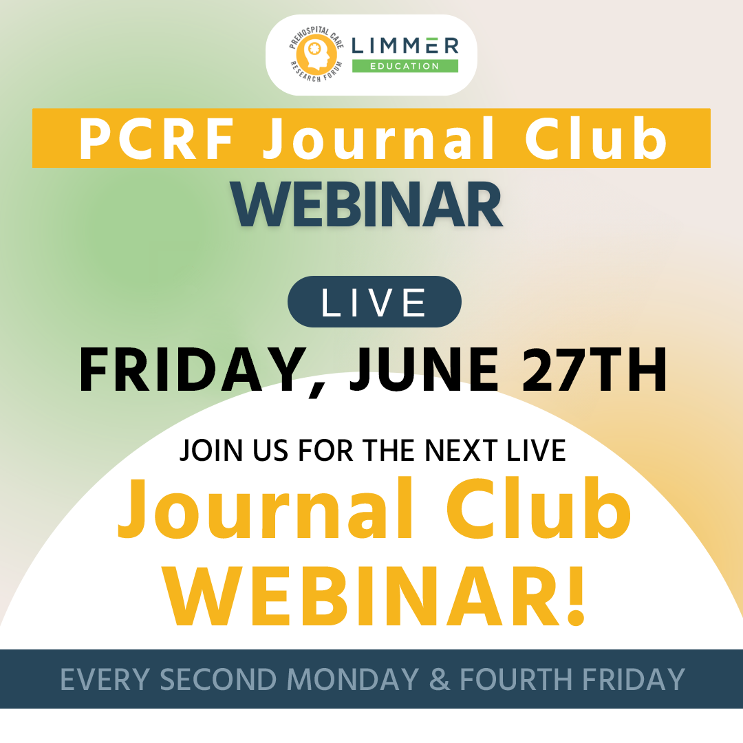 Featured Upcoming Journal Club Webinar