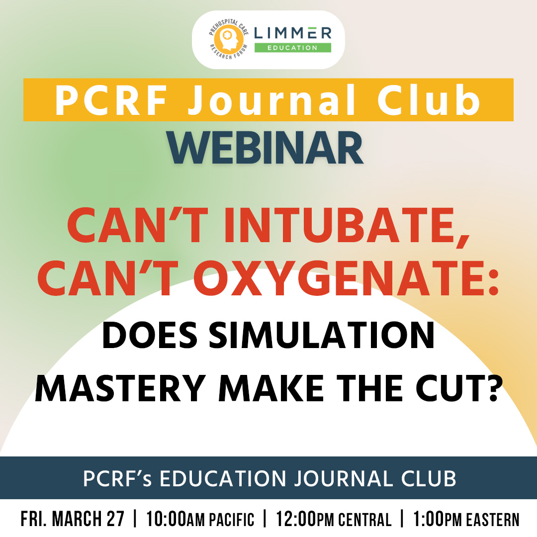 Featured Upcoming Journal Club Webinar